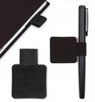  Öntapadós Fekete Tolltartó Szerszám jegyzetfüzet naptárhoz (SAMOPRZYLEPNY CZARNY UCHWYT NA DŁUGOPIS)