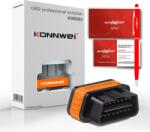 Konnwei ELM327 Bluetooth 5.0 OBD2 Diagnosztikai Interfész (KW903)