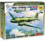 Zvezda Wargames (wwii) Aircraft 6140 - LI-2 szovjet szállító repülőgép (1: 200)