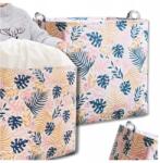  Ruhakosár szennyes tároló doboz fehérnemű tároló szekrényszervező nagy (Duży kosz na pranie wiązany pojemny)