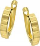 Lovrin Arany fülbevaló 585 elegáns, sima vesszők divatos minta ajándékba 14k (Lovrin 58699)