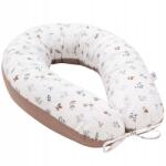 Jukki Várandós Párna, 170cm, pamut, Simply Nature szín, alváshoz, szoptatáshoz (5904506825448)