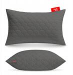 Softimi Allergia Biztos Párna 50X70 cm Cipzáros, Stegelt Szürke Színű, Lengyel Gyártmány (PILLOW-50X70-GRAY)