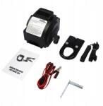  12V Elektromos Csörlő 2000 Font (907 kg) Húzóerővel, 300W 12V Autókhoz, Utánfutókhoz (Electric Winch)