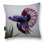  Halas Harcos Párna Csodálatos 40x40 alvás dekorációs ajándék kanapéra (Poduszka ryba BOJOWNIK WSPANIAŁY 40x40 miękka)