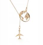 Giorre Repülőgép Nyaklánc Földgömb Szett , 925 Ezüst Giorre (910000621191)