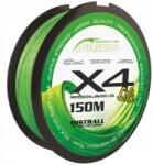 MISTRALL Shiro Braided Line X4 fonott zsinór 0, 13mm 150m zöld (ZM-3420013)