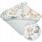 Ankras Fürdőtakaró Kapucnis 100x100 Törölköző Ankras (OKRYCIE KĄPIELOWE 100x100 SAFARI SZARE)