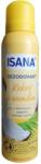 Isana kókusz és vanília illatú dezodor gyengéd kókusz és vanília illattal, 24 órás védelem