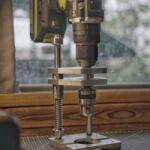  Hordozható Fúróállvány Fúrógép Tartó Állvány Alumínium Ötvözet (JXG-QZS-130)