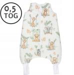 Ankras Nyári Hálózsák lábszárvédővel 92-104 M 0, 5 Tog Pamut 100% Lengyel Termék (ŚZN letni R. M 86-104 ZWIERZĘTA NA H. Z.)