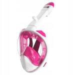 Aga Teljes arcot fedő búvármaszk L/XL Fehér/Rózsaszín (DS1113WH-PI)