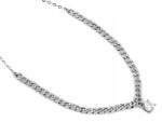Lovrin Ezüst 925 nyaklánc cirkóniával, 42 cm-es lánc, 2, 47g, elegáns, ajándéknak is kiváló (60248723)