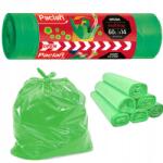 Paclan Szemeteszsákok Paclan Univerzális Zöld 60 Liter 14 Db Tekercs Erős Sláger (NN-HPK-S014-001)