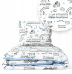 Ankras Ágyneműhuzat 135x100 Gyerek 2EL 100x135 Kiságyhoz (CIUCHCIA P-2 135/100 40/60 NIEB./ NIEBIESKI)