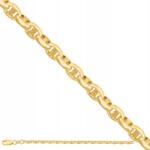Lovrin Arany 585 finom női karkötő 2.3g R19 mindennapi használatra, diszkrét mintával