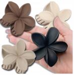  Nagy virágos hajcsat, hajkapocs szett, 4 db-os, hawaii virágos (Klamra spinka do włosów szczęka kwiat zestaw)