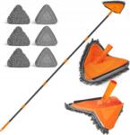 BOTC Mop płaski 3w1 podłogowy 90-200 cm z zapasowymi nakładkami mikrofibra Botc (Mop)