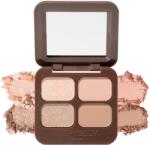 Everybody London Apricot Dusk négyszínű szemhéjpúder paletta tükörrel (EVR0103)