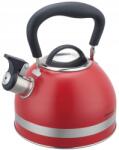 Kinghoff Hagyományos acél vízforraló Kinghoff 1, 8 l piros színben (KH-1853)