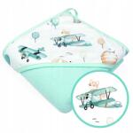 Ankras Fürdőtakaró Kapucnis 100x100 Törölköző Ankras (OKRYCIE KĄPIELOWE 100x100 LIS W SAMOLOCIE)