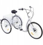  26 hüvelykes 3 kerekű felnőtt tricikli 1, 65-1, 85 m magassághoz, kosárral (HW-WMTZXL-730)