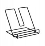 Zeller Könyvtartó állvány, fém, fekete, 20 x 18 x 20, 5 cm (27443-zlr)