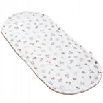 Jukki Muszlin Matrac Kókuszmatra, Gondola, Babakocsiba XXL Pamut Velvet 90X40