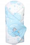 Ankras Bébi Takaró 80x80 Merevített (Rożek 80/80-kokos SŁOŃ NIEBIESKI)
