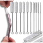  10 darabos készlet Kézi kefe csövek, lefolyók tisztításához, otthoni tisztító kefe (Szczotka do rur odpływów 10 rozmiarów)