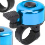  Kerékpár csengő kerek fém kézi hangos városi kék kézi (Mały dzwonek rowerowy metal klasyczny okrągły)