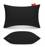 Softimi Antiallergiás Párna 40X60cm Alváshoz, Cipzáros, Stegelt, Fekete, Lengyel (PILLOW-40X60-BLACK)