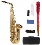  Altszaxofon Eb hangolásban, sárgaréz, lakkozott, arany színű, E 802 (0749771769074)
