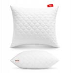 Softimi Antiallergén Alvópárna 50x60 CM Steppelt Vastag Cipzáras Fehér (PILLOW-50X60-PIK)
