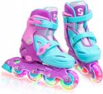 SUOTU Állítható görkorcsolya felnőtteknek, 37-40-es méret - ABEC-7 csapágyak, Led kerekek, Suotu (SUOTU Inline Skates)