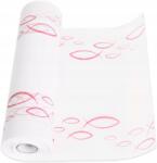  Asztali Futó/Obrus Komunióra, Bérmálkozásra, Keresztelőre, Rózsaszín, 28cm x 6m