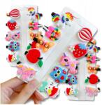 EdiBazzar Színes hajcsatok, hajcsipesz szett 20db-os, Unikornis, pillangó mintás, gyerekeknek (5905884051351)