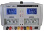 Yihua Laboratóriumi tápegység Yihua 3005D-II DC hármas 0-30V 5A max. 60V vagy 10A (00034203)
