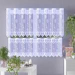 Wisan Gyönyörű finom jacquard irigység fehér 60 cm Senia 624804 (AW624804060)