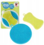  Szilikon konyhai szivacsok edényekhez, szőrtisztításhoz, univerzális, 2 darab (8718964179534)