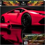  Színes Ppf Fólia Phoenix Protect - Autó Színváltó Fólia - Strawberry Red (Eper Piros) (Folia PPF Strawberry Red 152cmx16m)