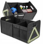 EdiBazzar Összecsukható rendszerező zsebekkel Autós csomagtartó doboz Nagy (Skrzynka Do Bagażnika Składany Organizer)
