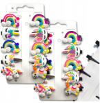  Színes Hajcsat Készlet 20db-os Egyszarvú Gyermek (Kolorowy Zestaw Spinek Wsuwek do włosów 20szt)