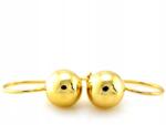 Lovrin Arany fülbevaló golyókkal 585-ös finomságú, klasszikus akasztós, fényes golyó, 14 karátos (Lovrin)
