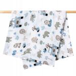 Jukki Muszlin Takaró Pólya Kiskocsiba, Kocsikarató, Pelenka 120 x 120 cm (5904506823550)