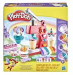 Hasbro Gyurma Play-doh Varázslatos Fagyizó Szivárványos Egyszarvú Fagyik 4 tégely 8 szín (Zestaw playdoh ciastolina magiczna lodziarnia)