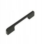B&B Fekete bútorfogantyú 96 mm alumínium fogantyúk szekrényekhez fiókokhoz bútorokhoz (U106 L96 CZ)