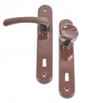 Maan Fekete, hosszú pajzsos, festett gombkilincs garnitúra, 72-es kulcslyuk távolsággal (8103)