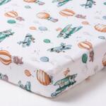 Jukki Lepedő Gumival Rögzítve Kiságyba 120x60 Pamut (5904506806119)