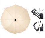 Skyline Babakocsi napernyő, bézs, krémszínű, kerek, napvédő, 75 cm, UV50 szűrő (PO0064)